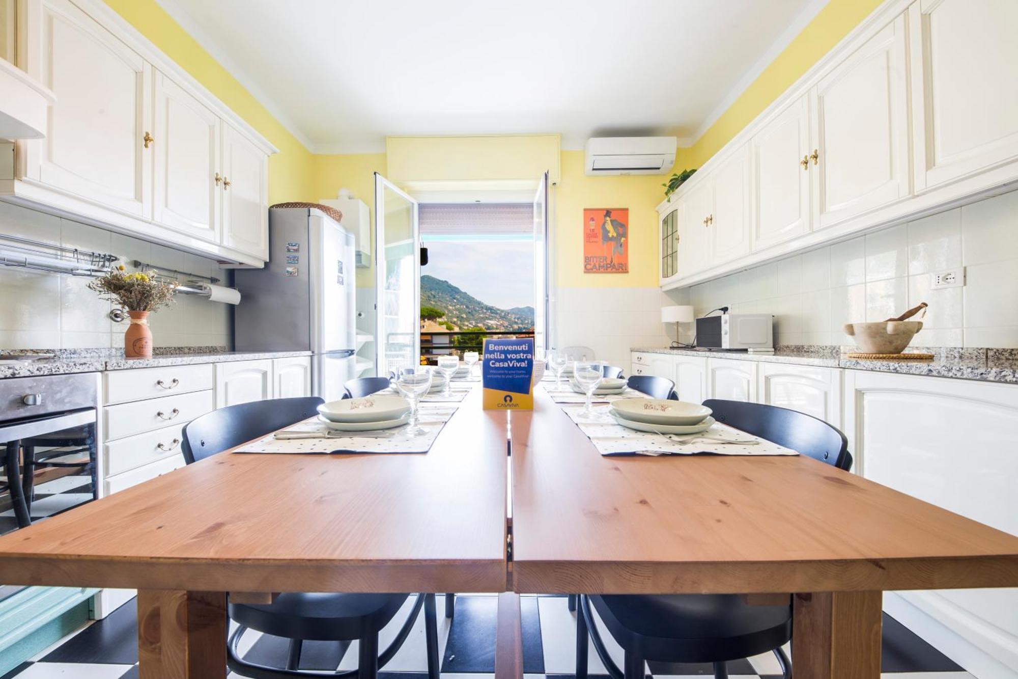 Casaviva - Cozy Family Trilo In Nervi Apartamento Génova