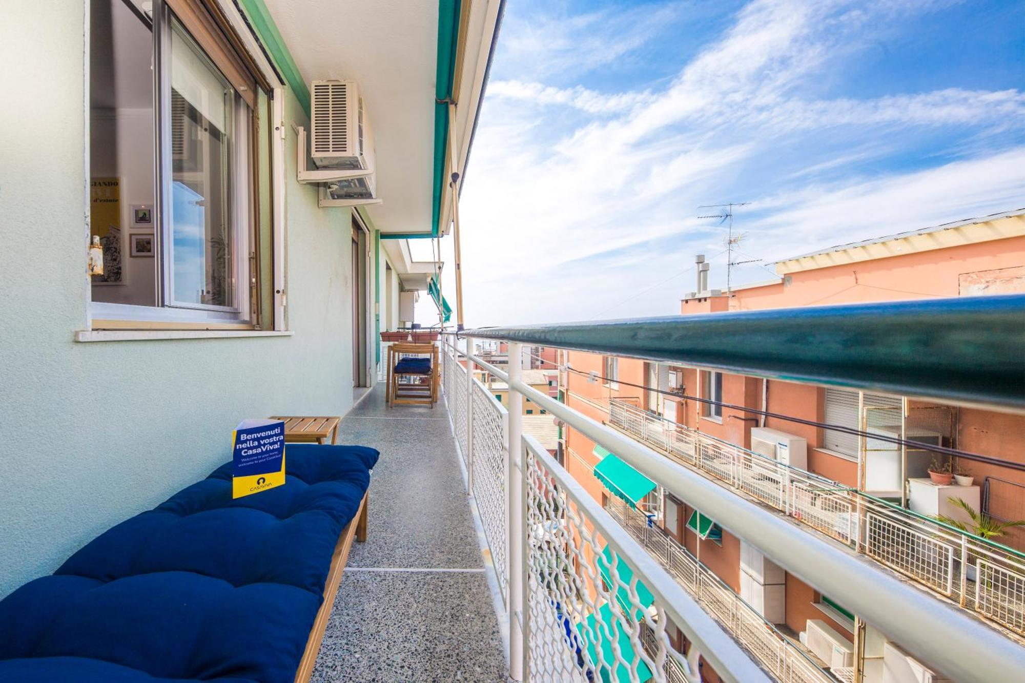Casaviva - Cozy Family Trilo In Nervi Apartamento *