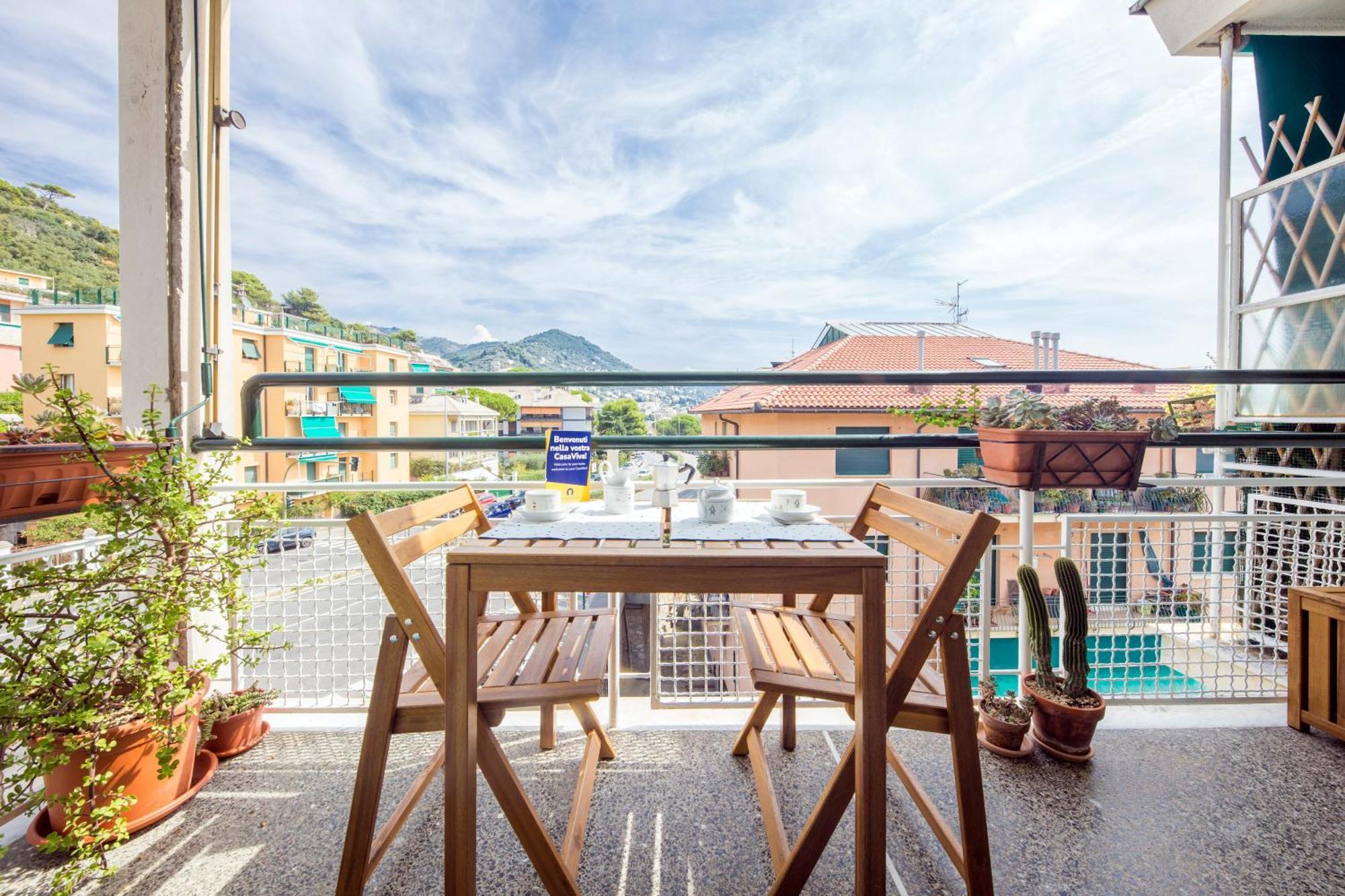 Casaviva - Cozy Family Trilo In Nervi Apartamento Génova