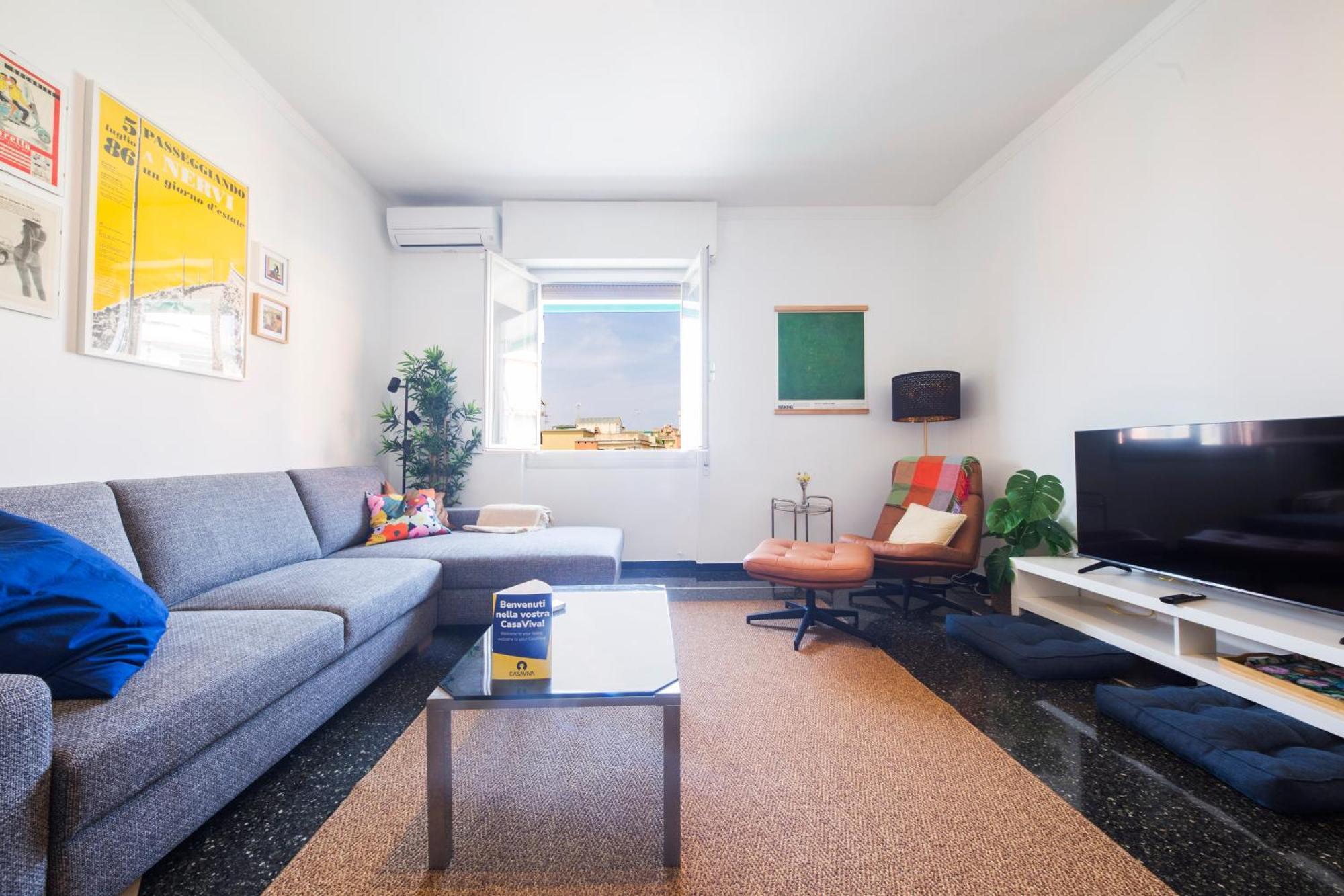 Apartamento Casaviva - Cozy Family Trilo In Nervi Génova